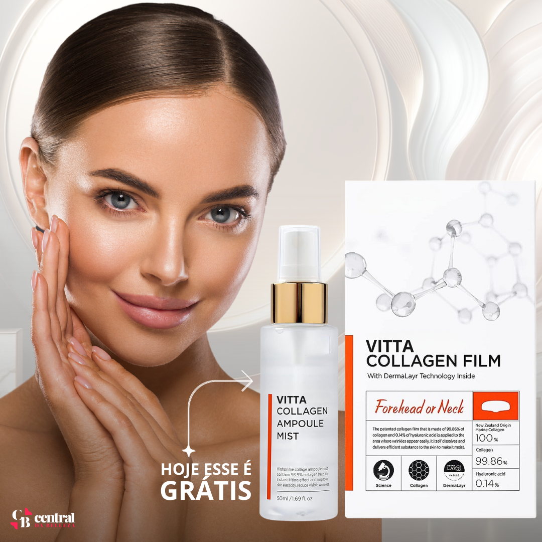 Máscara VittaCollagen + Spray VitaC GRÁTIS